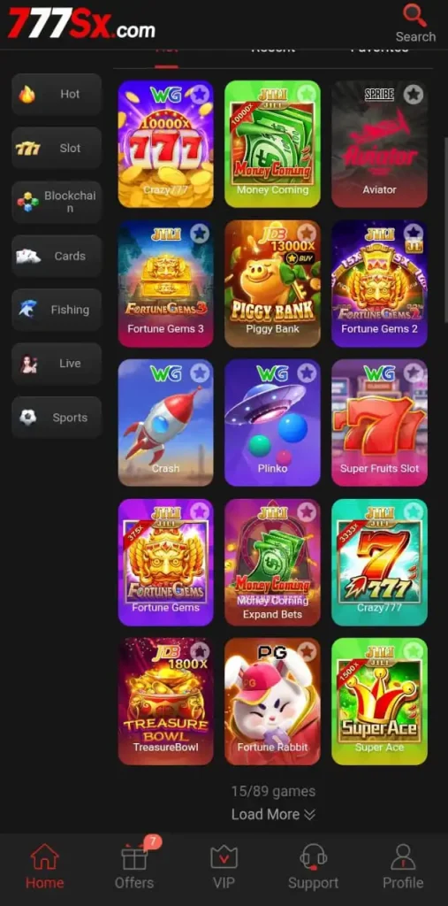 777SX Game Download APK v1.0 (Real Earning App) For Android 4 777sx download.apkprofile