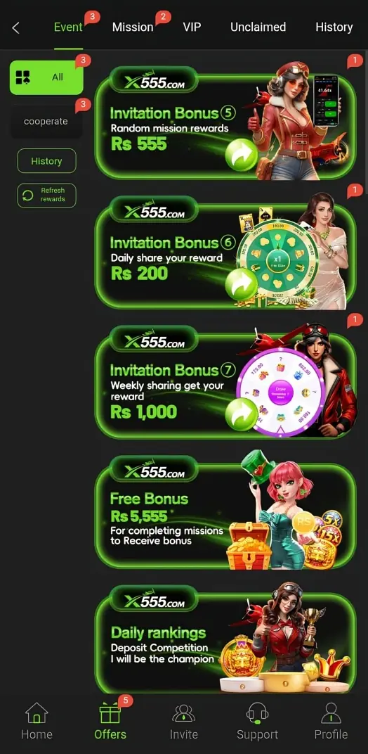 X555 Game Download APK v1.0 (Real Earning App) For Android 4 X555 download.apkprofile