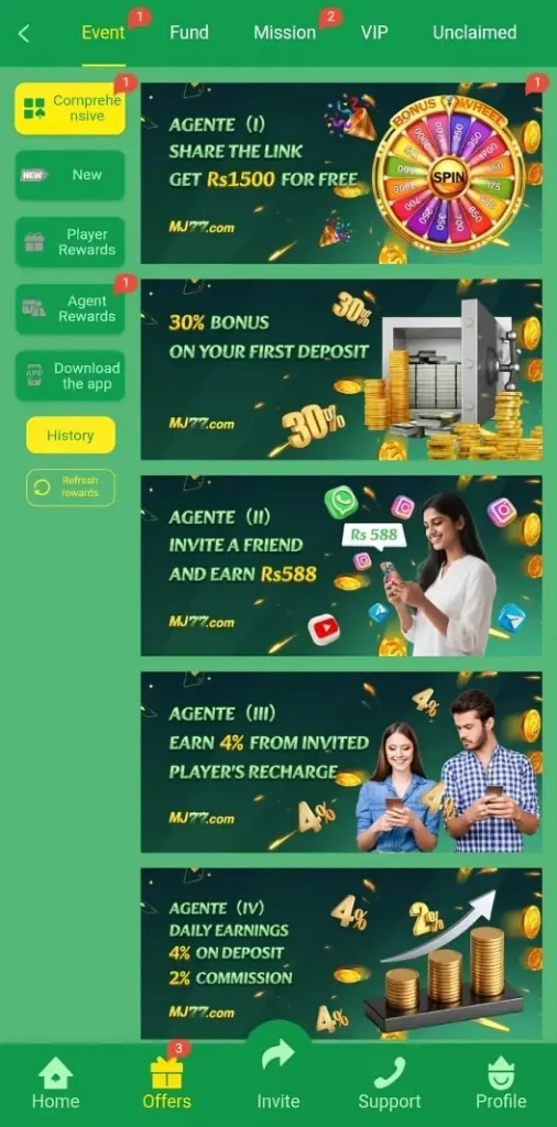 MJ77 Game Download APK 1.0 (Real Earning App) For Android 4 MJ77 game.apkprofile 1