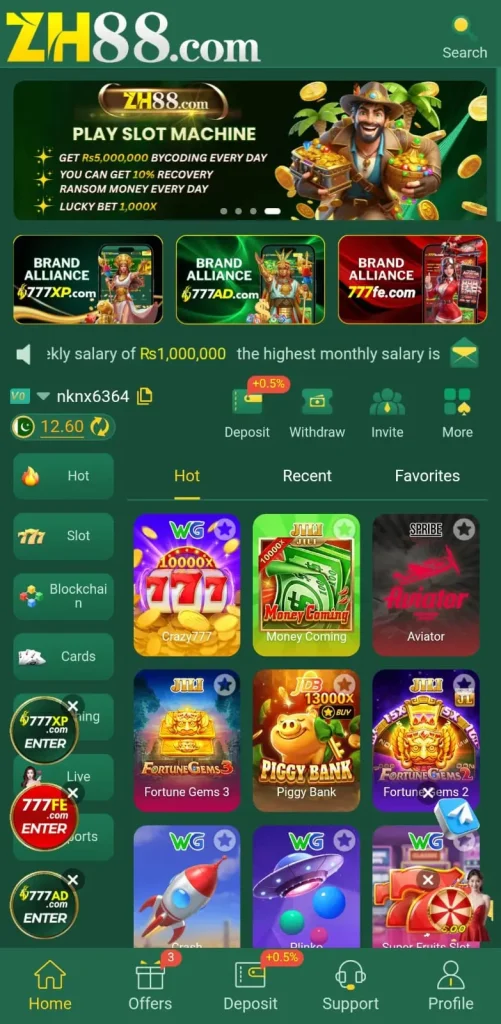 ZH88 Game APK v1.1 (New Earning App) Download For Android 2 zh88.apkprofile