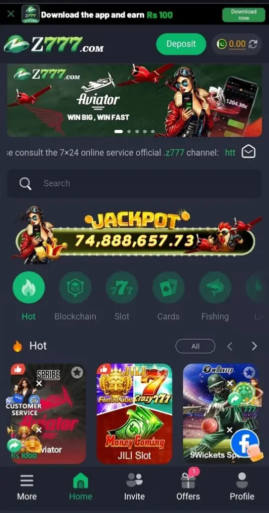 Z777 Game Download APK v1.0 (Real Earning App) For Android 2 Z777 Game.apkprofile