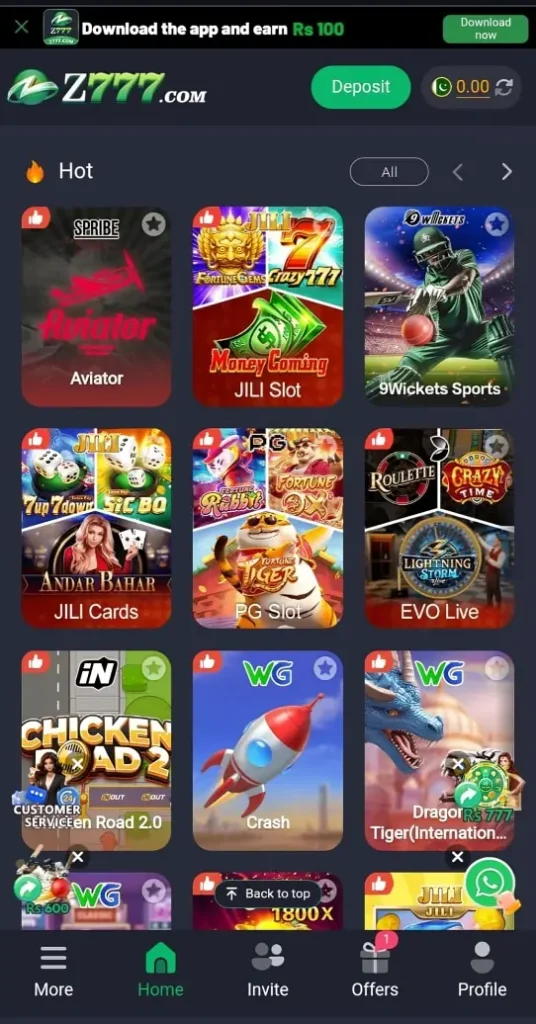 Z777 Game Download APK v1.0 (Real Earning App) For Android 3 Z777 app.apkprofile